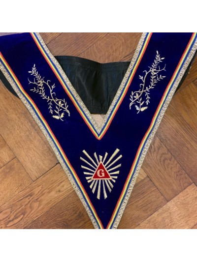 Colan Textil Venerabil personalizat  cu tricolor