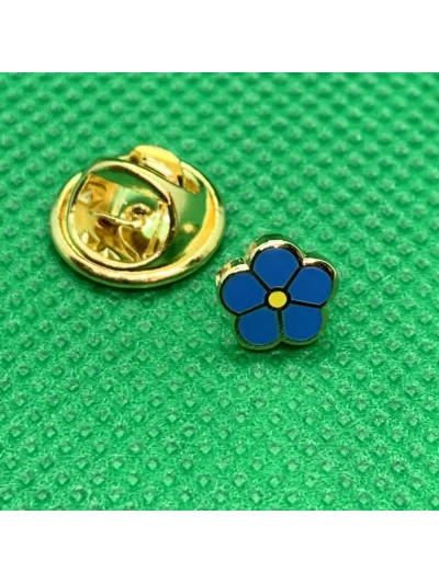 Pin Masonic "Floare Albastra"var.3